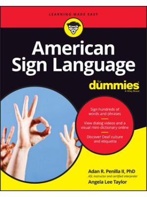 American Sign Language for Dummies with Online Videos - Boganto