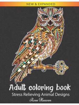 Adult Coloring Book : Stress Relieving Designs to Color, Relax and Unwind (Coloring Books for Adults) - Boganto