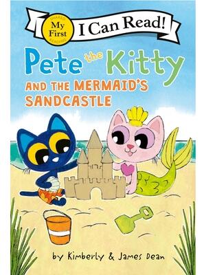 Pete the Kitty and the Mermaid's Sandcastle - Boganto