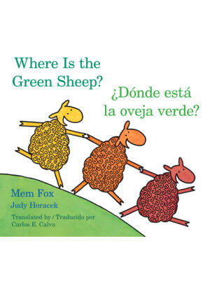 Where Is the Green Sheep?/Donde Esta La Oveja Verde? Board Book: Bilingual English-Spanish - Boganto