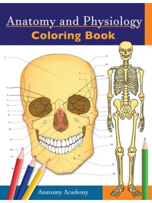 Anatomy and Physiology Coloring Book : Incredibly Detailed Self-Test Color workbook for Studying Perfect Gift for Medical School Students, Doctors, Nurses and Adults - Boganto