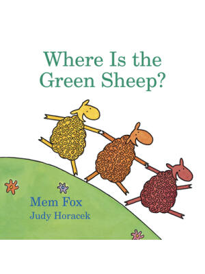 Where Is the Green Sheep? Board Book - Boganto