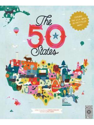 The 50 States: Explore the U.S.A. with 50 Fact-Filled Maps! - Boganto