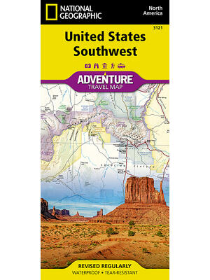 United States, Southwest Map - Boganto