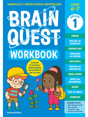 Brain Quest Workbook: 1st Grade Revised Edition - Boganto