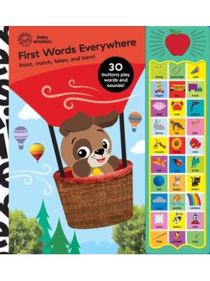 Baby Einstein: First Words Everywhere Sound Book [With Battery] - Boganto