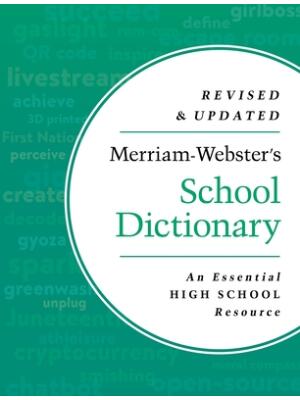 Merriam-Webster's School Dictionary - Boganto