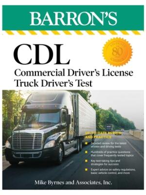 CDL: Commercial Driver's License Truck Driver's Test, Fifth Edition: Comprehensive Subject Review + Practice - Boganto