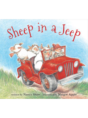 Sheep in a Jeep Board Book - Boganto