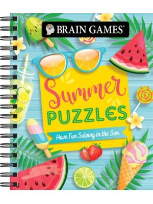 Brain Games - Summer Puzzles (#5) : Have Fun Solving in the Sun Volume 5 - Boganto