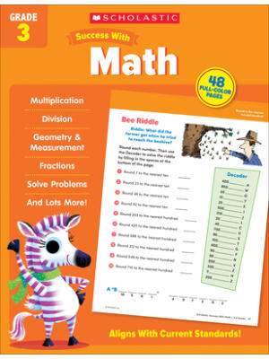 Scholastic Success with Math Grade 3 Workbook - Boganto