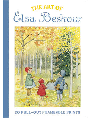 The Art of Elsa Beskow: 20 Pull-Out Frameable Prints : Vintage Scandinavian Wall Prints - Boganto