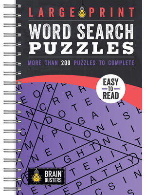 Large Print Word Search Puzzles Purple: Over 200 Puzzles to Complete - Boganto