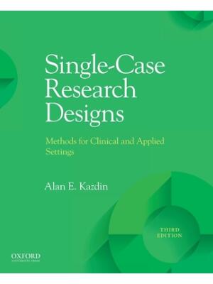 Single-Case Research Designs: Methods for Clinical and Applied Settings - Boganto